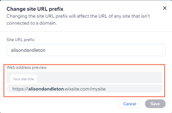 domain name on Wix vs custom domain