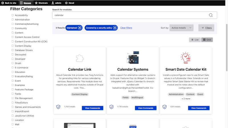 Drupal Project Browser