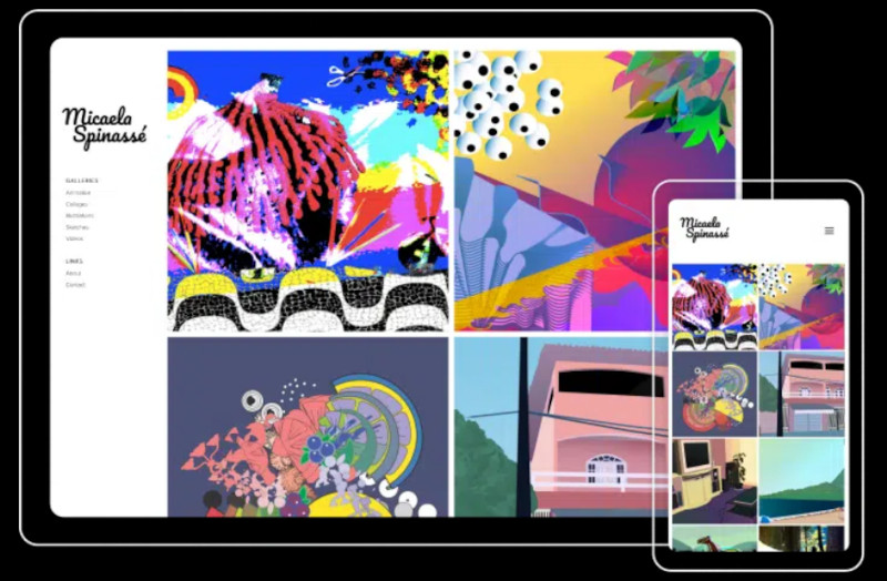 Website built with Format website builder