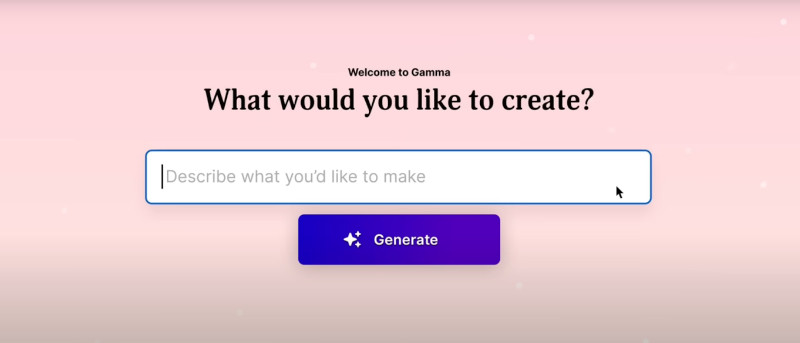 Gamma AI Website Generator